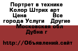 Портрет в технике “Колор-Штрих-арт“ › Цена ­ 250-350 - Все города Услуги » Другие   . Московская обл.,Дубна г.